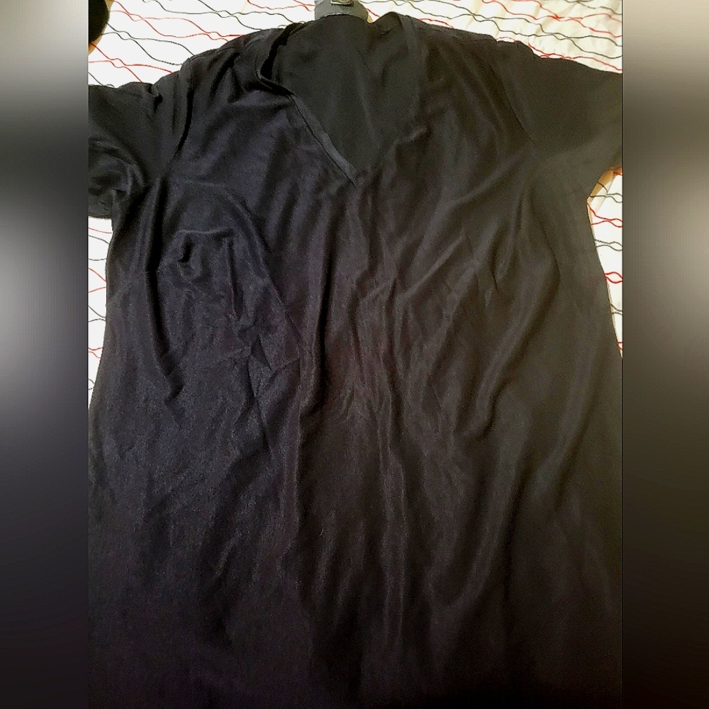 V neck men's dress shirt